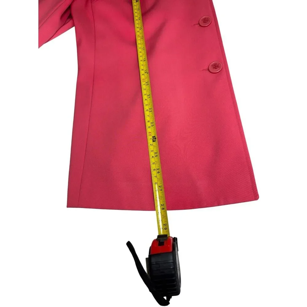 Votre Nom Salmon Pink Women's Coat Jacket - Size 12